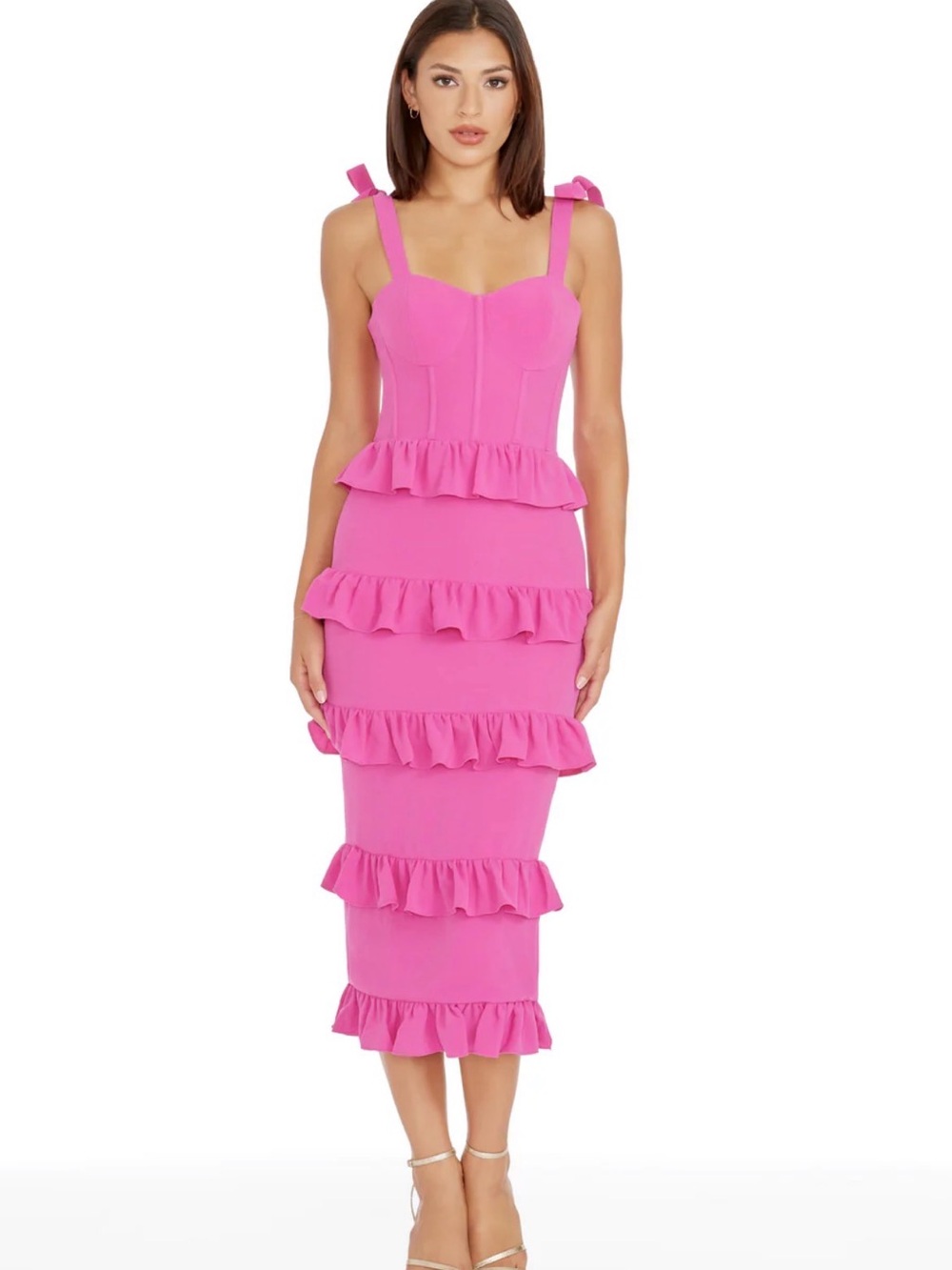 Dress The Population Tati Dress NWT Sz (Small) - Picture 4 of 8